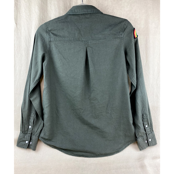 Tractr Girls Snap Front Shirt Size Large 14/16 - Picture 6 of 9